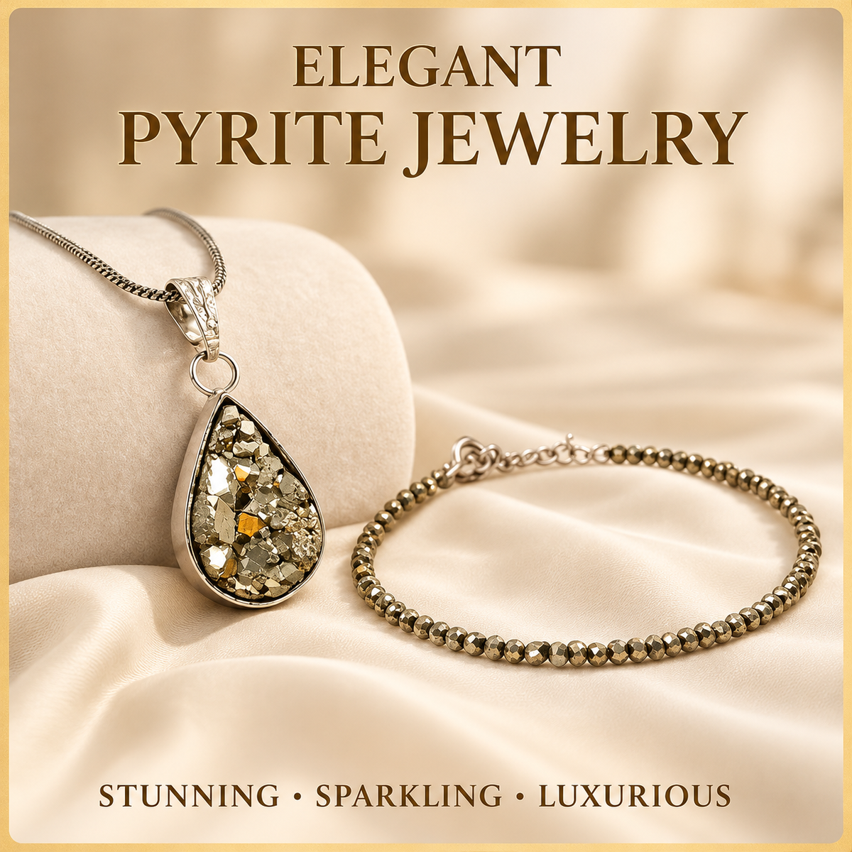 Princess Combo with Pyrite Anklet and Pendant