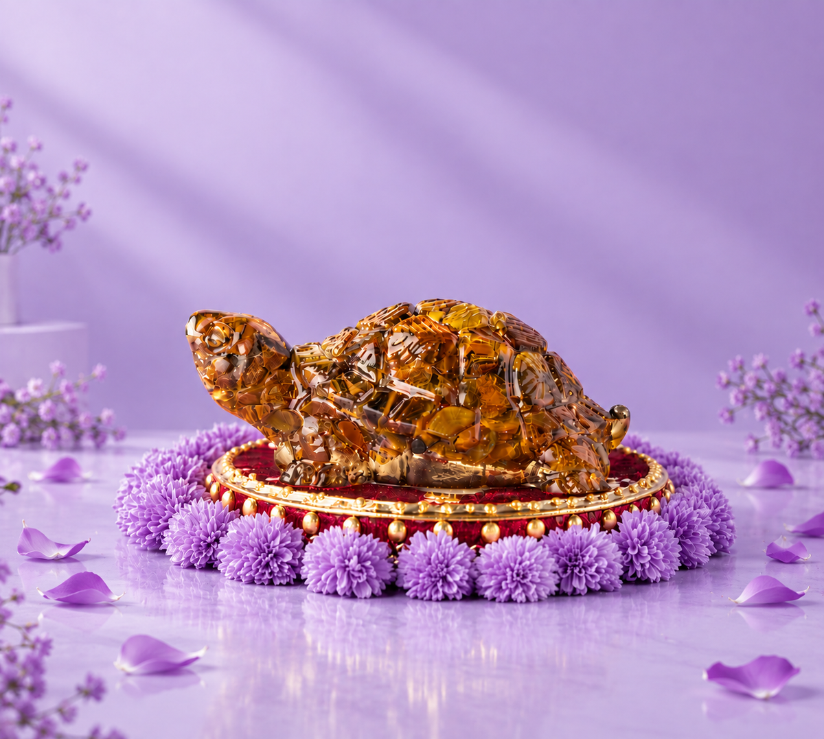 Vastu Tiger Eye Tortoise (Kachhua)