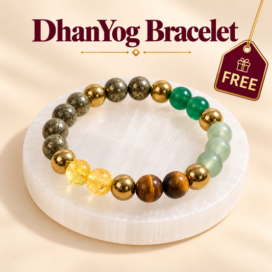 Dhan Vriddhi with FREE Raw Selenite Plate