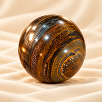 Tiger Eye Crystal Ball