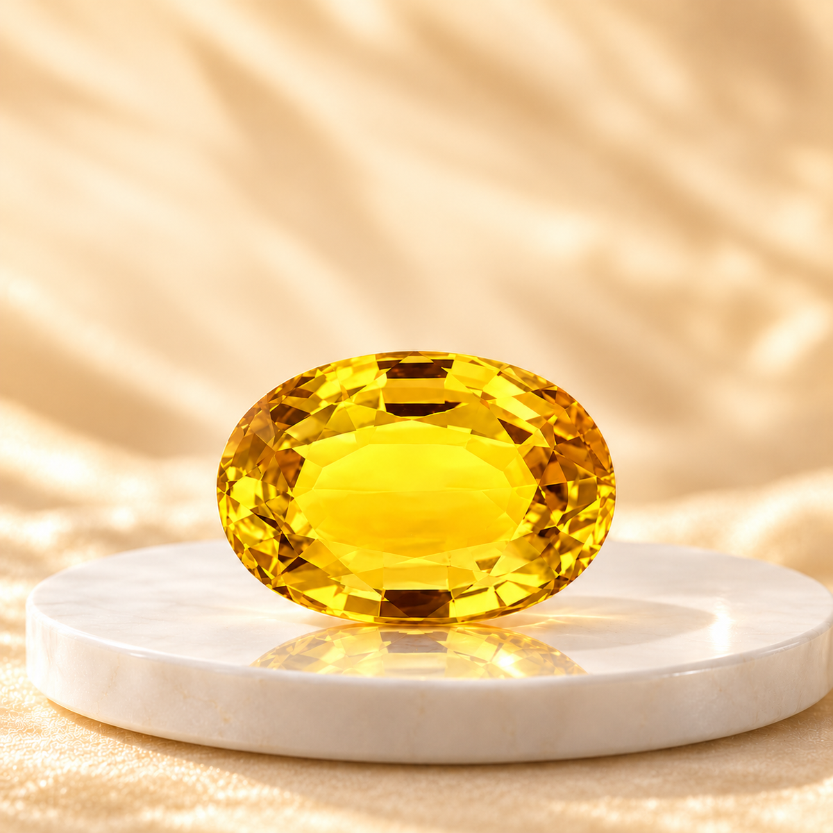 Yellow Sapphire (Pukhraj) Gemstone