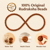 7 Mukhi Rudraksha Mala