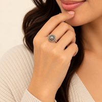 Pyrite Sun Ring