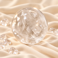 Clear Quartz Crystal Ball