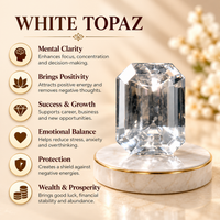 White Sapphire (Safed Pukhraj ) Gemstone
