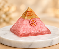 Rose Quartz Pyramid