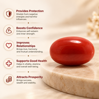 Red Coral (Moonga ) Gemstone