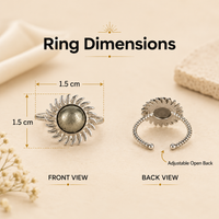 Pyrite Sun Ring