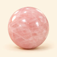 Rose Quartz Crystal Ball