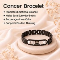 Cancer Zodiac Metal Bracelet with Free Raw Selenite Plate