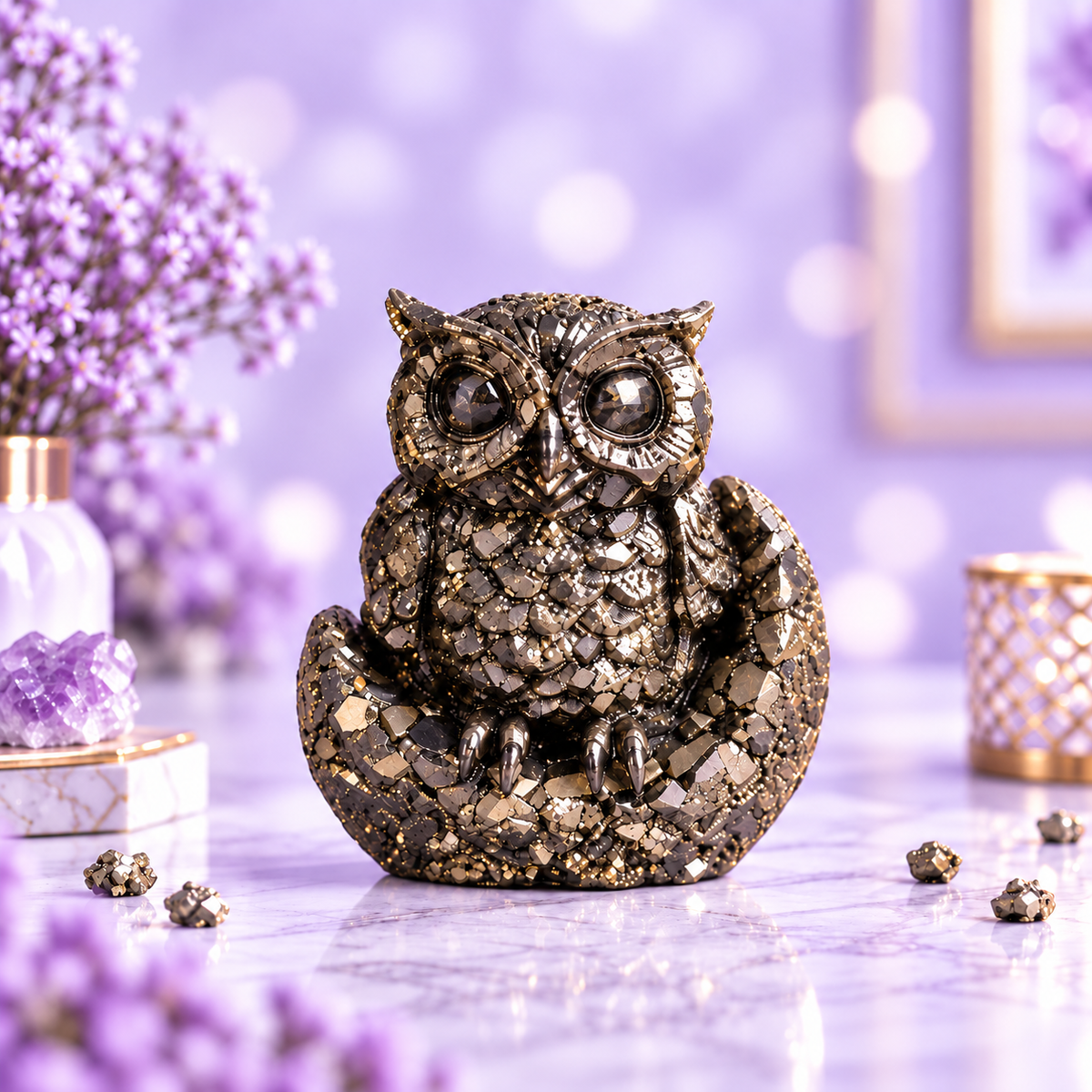 Pyrite Owl
